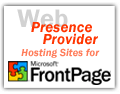 Registered Web Presence Provider for Microsoft® FrontPage®